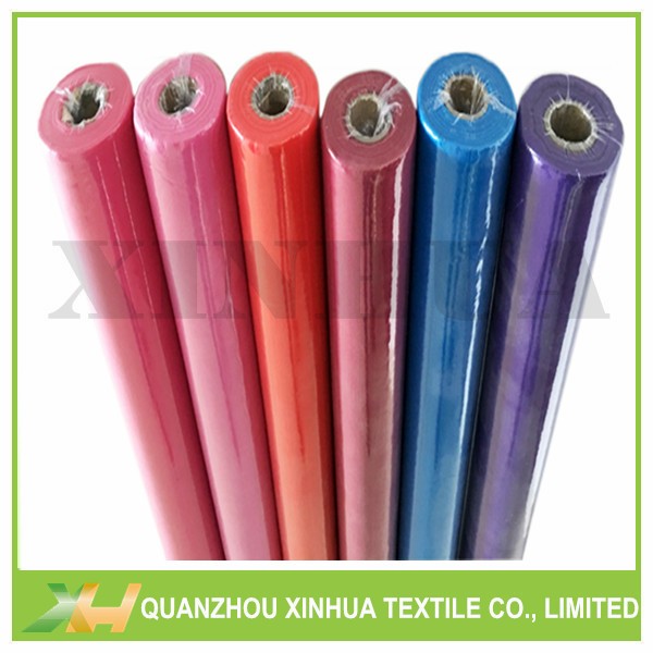 PP spunbond nonwoven fabric table rolls in 25meter per roll