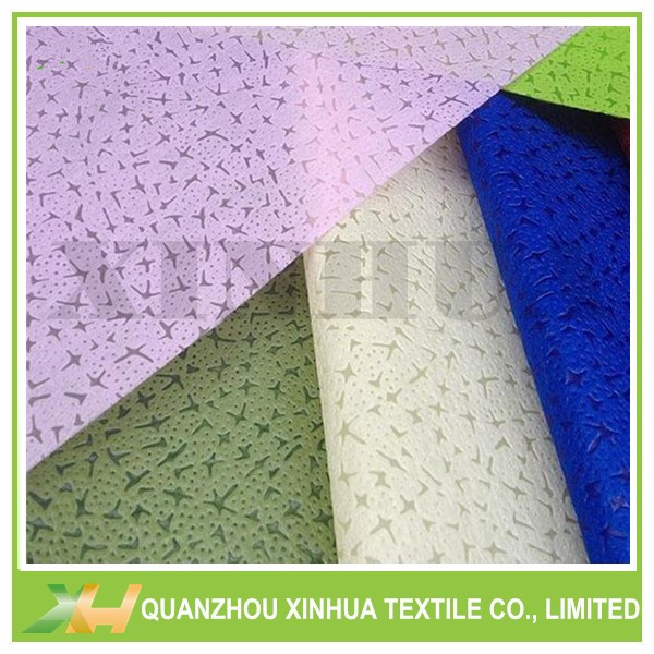 Leather Embossed PP Spunbond Non Woven Fabric