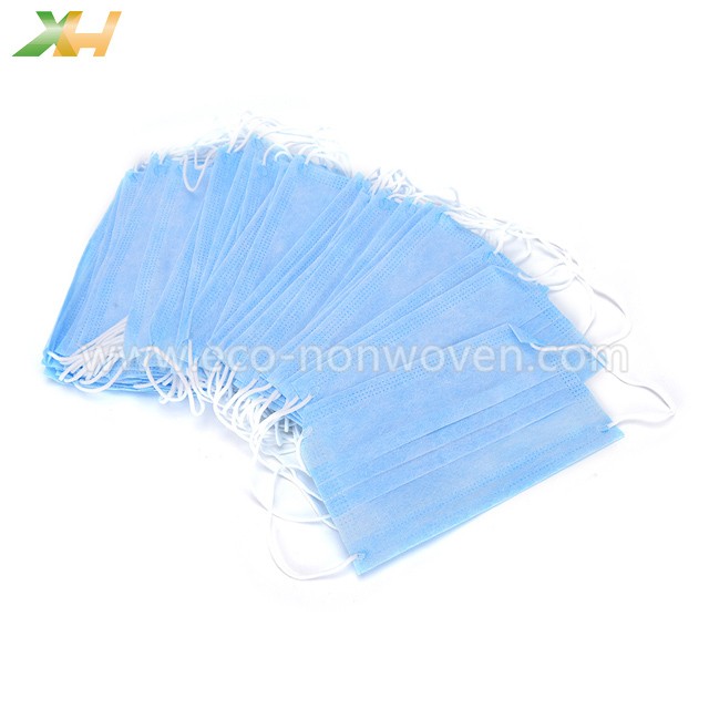 100% PP Spunbond Non Woven Fabric Disposable Face Mask Material