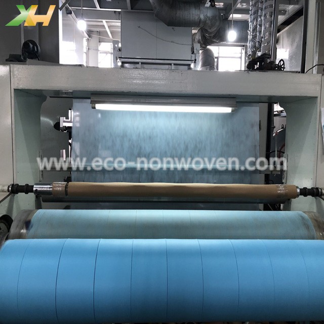 100 PP Spunbonded Raw Material Face Mask Non Woven Factory