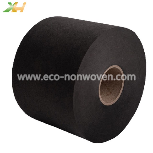 50g, 60g PP Spunbonded Fabric Black Non Woven for KN95 Face Mask