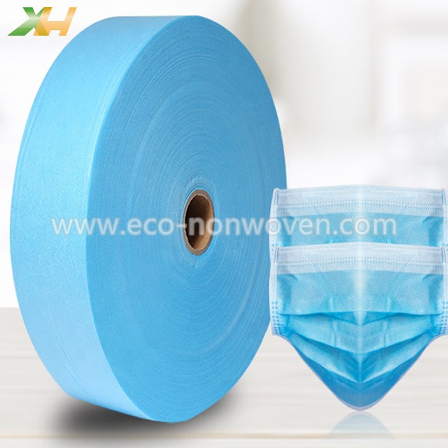Factory Direct Wholesale 100% Spunbond PP Fabric Face Mask Non Woven Fabric