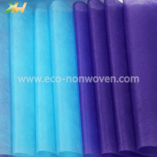 Medical Light Blue, Pink, Purple Color PP Spunbond Non Woven for Face Mask