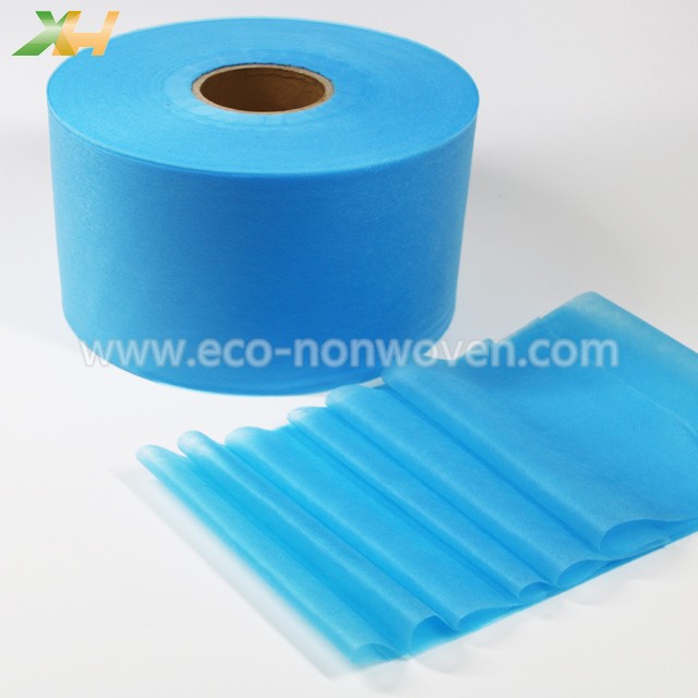 Medical Light Blue or Purple Colors 100 PP Spunbonded Non Woven Fabric for Nonwo