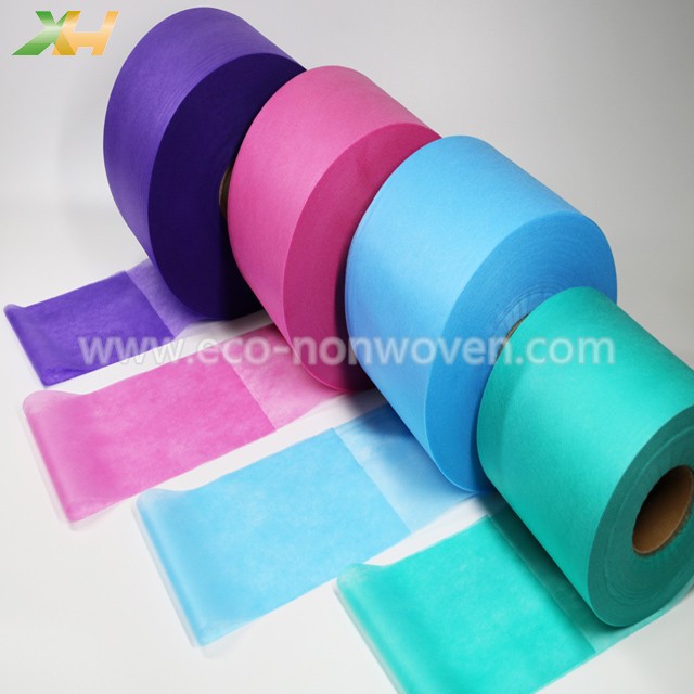 Skin-friendly Polypropylene PP Spunbond Color Non Woven for Face Mask 3Ply