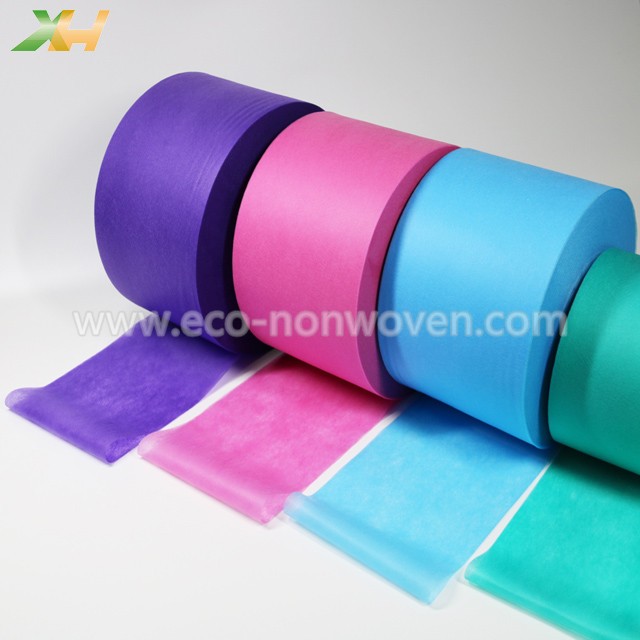 Vivid Colorful PP Spunbonded Nonwoven for Face Mask 25gsm