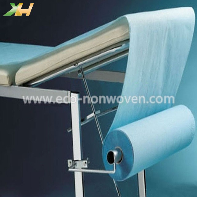 New Disposable PP Spunbond Cover Bed Sheet Roll Nonwoven PP Couch Roll