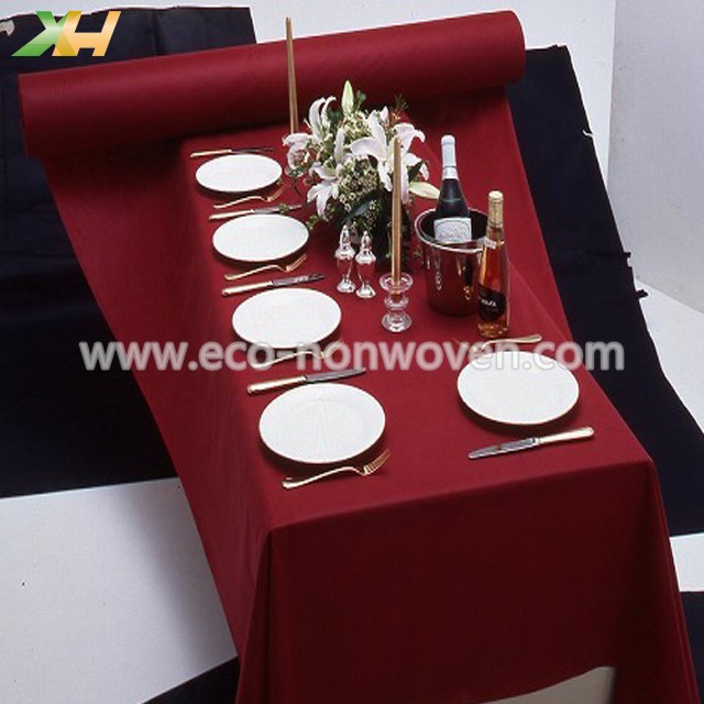Disposable 50gsm PP Non Woven Roll for Tablecloth