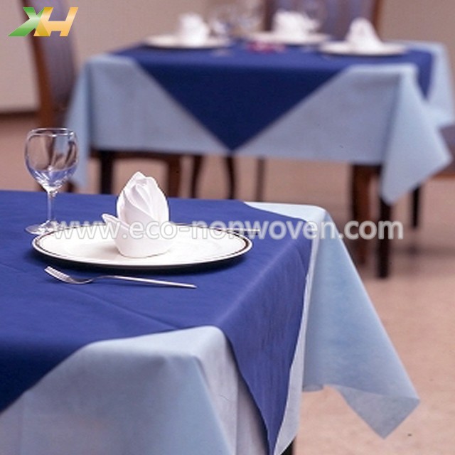 Hotel Restaurant PP Spunbond Nonwoven Tablecovers