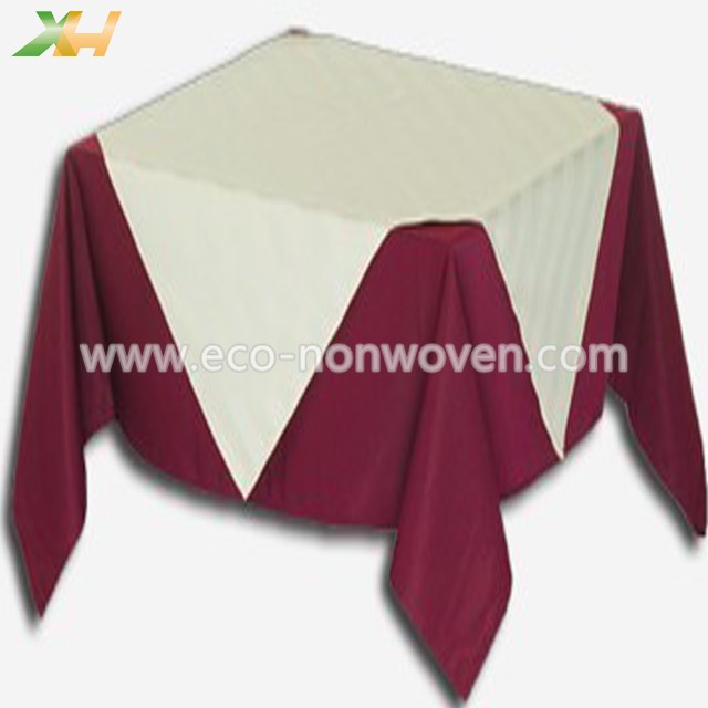 Xinhua textile factory supply pp spunbond disposable non woven table cloth