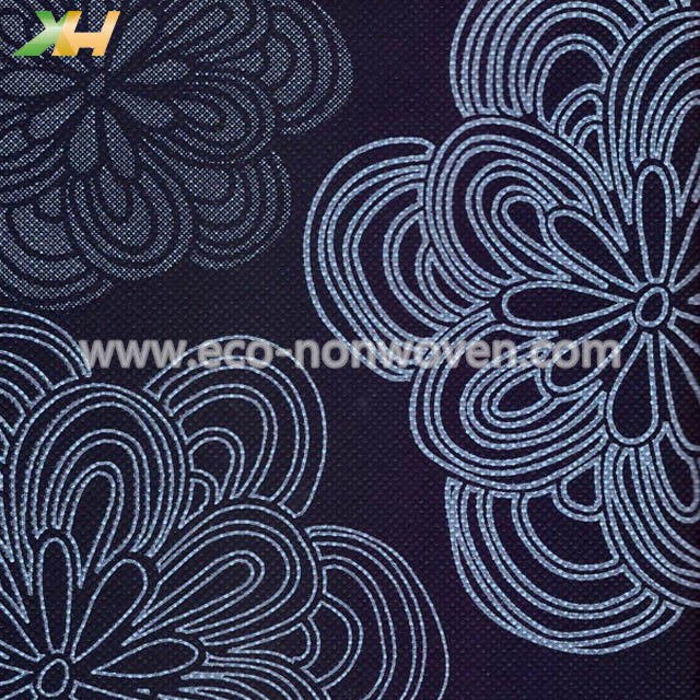 Flower Design Printing PP Spunbond Nonwoven Fabric for Table Covers