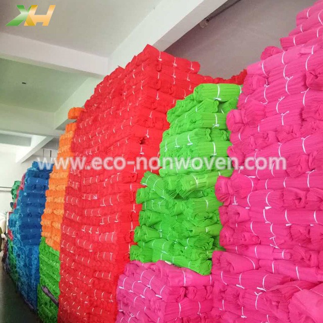 Low MOQ & cheap prices quick delivery colorful non woven t shirt shopping bag